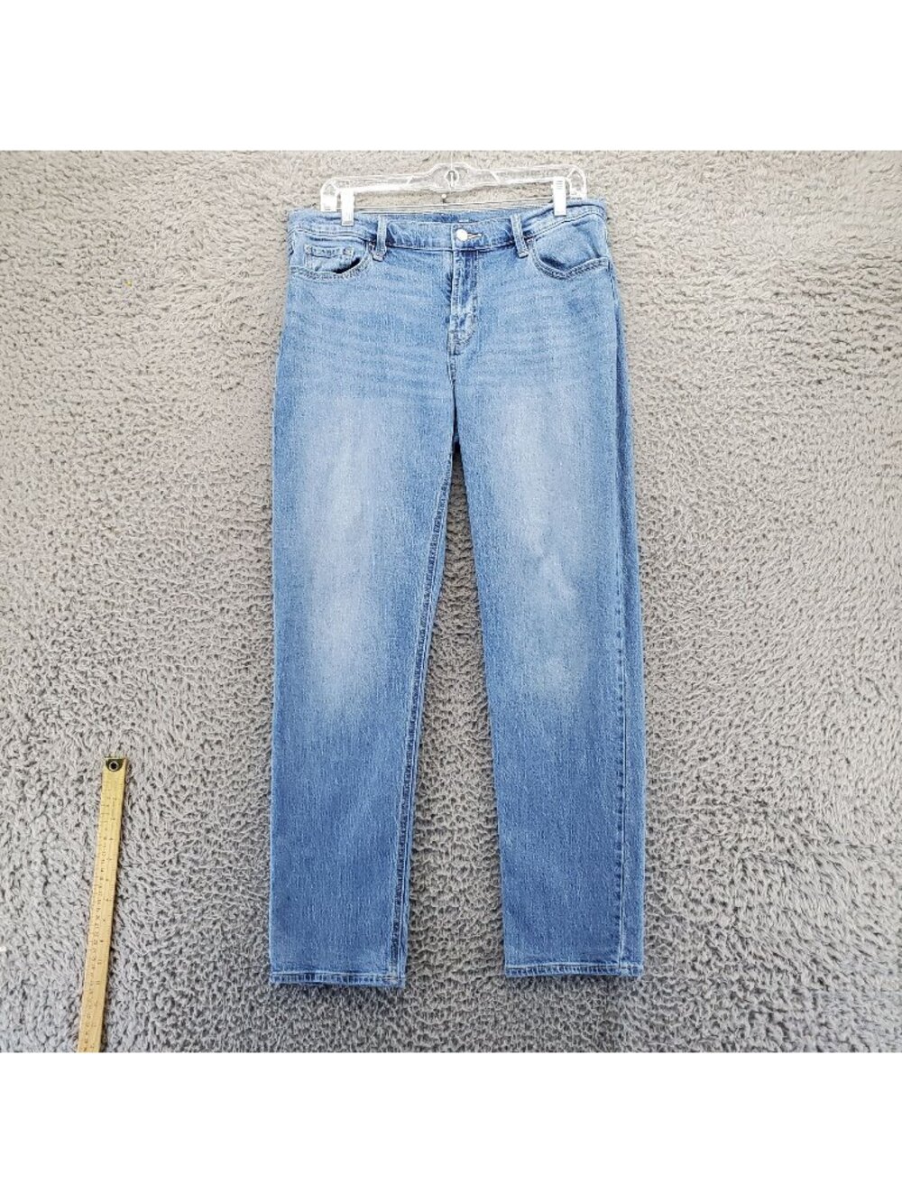 Old Navy Jeans Womens Size 8 Light Blue Mid-Rise Wow Boyfriend Denim Casual